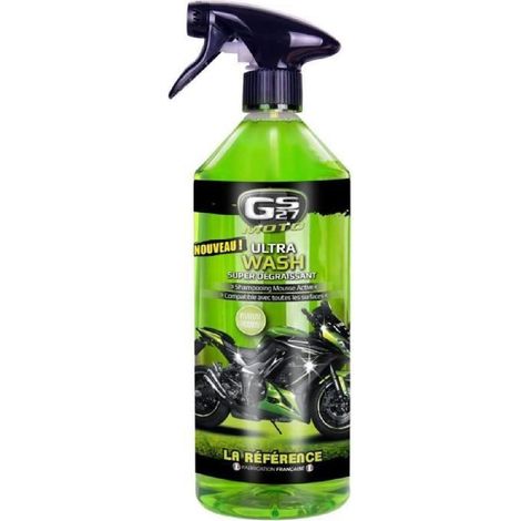Nettoyant carrosserie ultra dégraissant 1L – Élimine les graisses tenaces – Pour surfaces métalliques et plastiques – Formule concentrée – Gs27