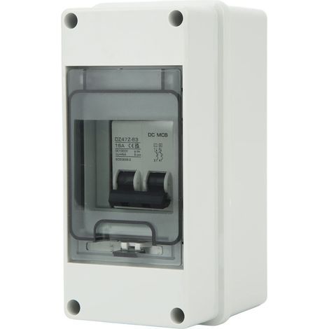 Disjoncteur Miniature du Commutateur de Déconnexion de C.C 1000V 2P Imperméable pour le Système Solaire (1/5)