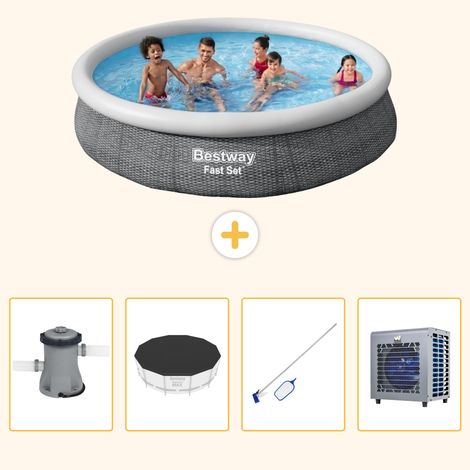 Bestway Bestway Fast Set Ronde - 366x76 cm - 5-pièces S283 (1/5)