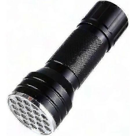 QD-1 Stück LED-UV-Schwarzlicht-Taschenlampe, 21 hohe Helligkeit (1/4)