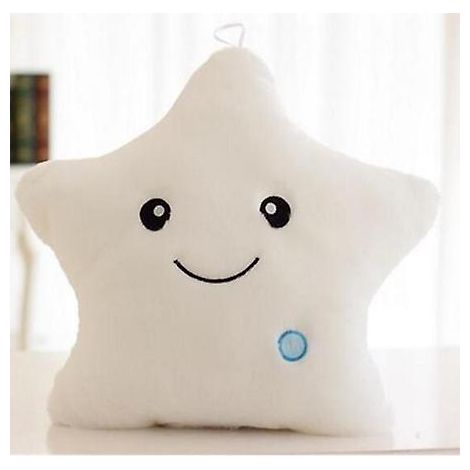 Coussin lumineux créatif étoiles/peluche amour, coussin lumineux coloré, cadeau d'anniversaire pour enfants, fille, anniversaire B (1/5)