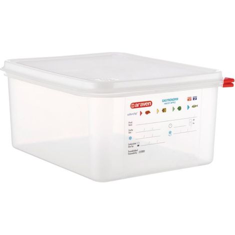 Boîte Alimentaire 12,5 L - Lot de 4 - Araven (1/2)