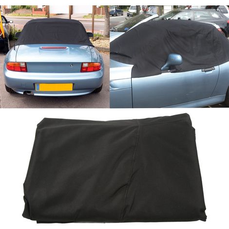 Schwarze, wasserdichte, weiche Schutzhülle für BMW Z3 (Lieferung in PE-Beutelverpackung) (1/5)