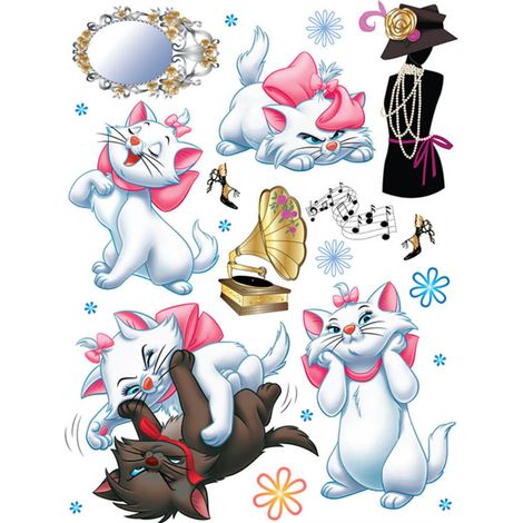 Stickers géant Les Aristochats Disney (1/4)