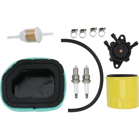 32-083-03-S Kit Filtre à Air, Pompe à Carburant, Filtre à Huile et Bougie d’Allumage Compatible Moteur Kohler 20 CV (1/5)