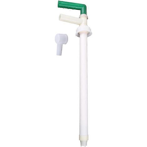 Pompe à carburant manuelle pour essence, huile et liquides - Pompe de transfert manuelle - Protection anti-refoulement - Verte (1/5)