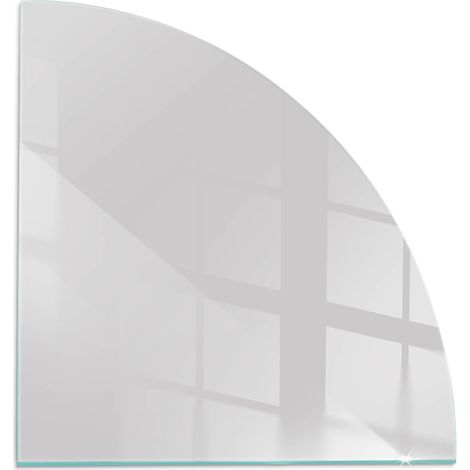 Vetro Decorativo Per Camino E Soggiorno Piastra In ESG Vetro Moderno Per Stufa A Legna Per Camino Colore Grigio 1/4 100x100 cm (1/5)