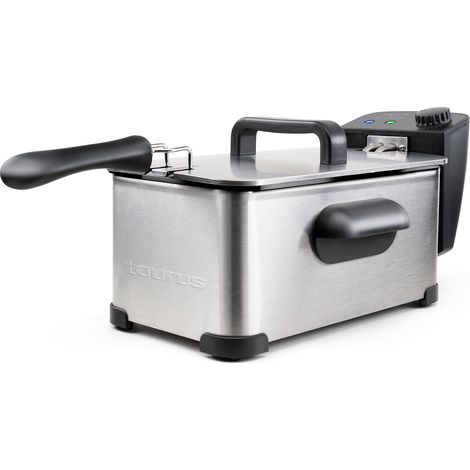 Taurus Fry 3 Sencillo 3 L Independiente 2000 W Freidora Acero inoxidable