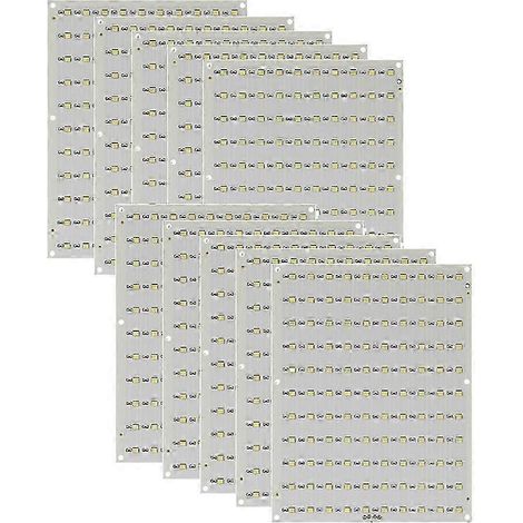 Lot de 10 panneaux de rétroéclairage LED CMYK pour Bambu (pour lithophanie), alimentation USB-C 5V/1A, format 10x11 (1/5)