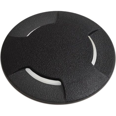 Foco empotrable de suelo 4 emisión BELGRADO-16 GX53 10 W 1190/1290/1210 lm 3000 K/4000 K/6500 K CRI80 IP67 Negro (1/2)