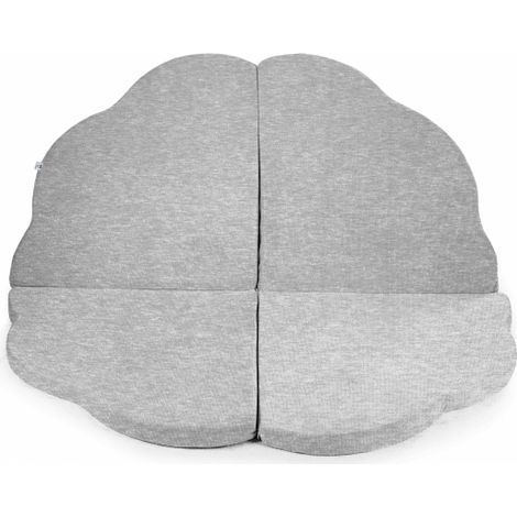 [NEUWERTIG] B-Ware Meow Baby Spielmatte Matte Baby Spielmatte Wolke Hellgrau Spielauflage Unterlage
