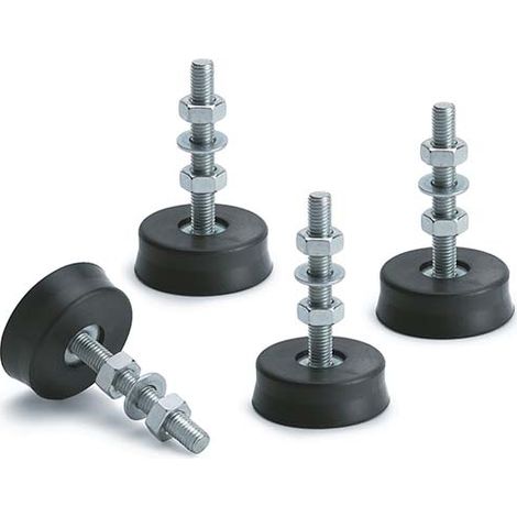 Kit 4 piedini antivibrante