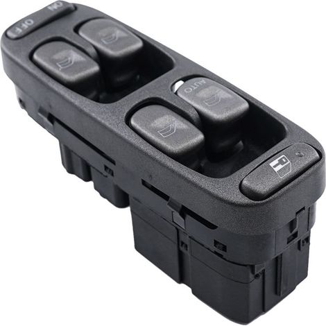 Part number 8638452 is suitable for electric window switches in Volvo V70, S70 and XC70 vehicles from model years 1998 to 2000. (1/4)