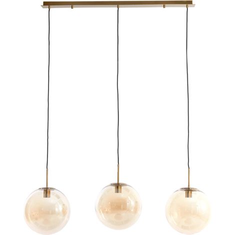 Light & Living - lampada a sospensione - Medina - arancione -