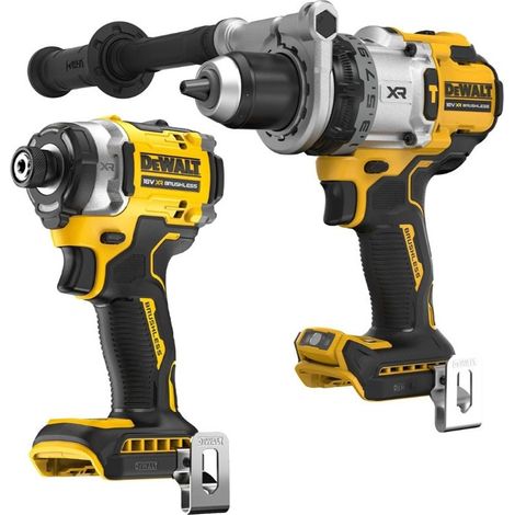 Dewalt 18V XR Brushless Premium Twin Kit DCD1007 Combi + DCF860 Impact Driver (1/5)