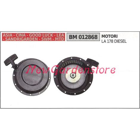 Inbetriebnahme CHINA Rasenmähermotor LA 178 DIESEL 012868