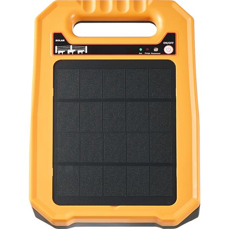 Mophorn Caricabatterie Solare per Recinzioni, Dispositivo da 0,3 J e 8 kV con Copertura di 3 km, Kit per Recinzioni Elettriche Resistente alle Intemperie e Autonomia Fino a 7 Giorni