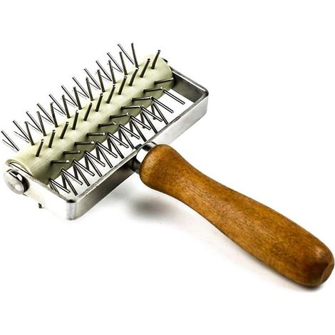 acier Inoxydable Cuisson Ptisserie Rouleau Lime Roue , Pte Pointe Rouleau Roue Pain Tarte Pizza Ptes Cookie Trou Rouleau Fabriquant, Diy Spatule D (1/5)