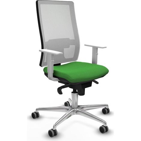 Piqueras y Crespo Horna Silla de oficina blanca cómoda (1/3)