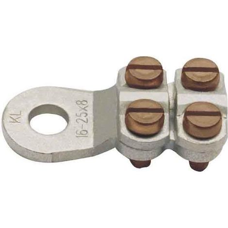 Accesorios de conexión klauke 584r8bk conforme VDE conexión con tornillo