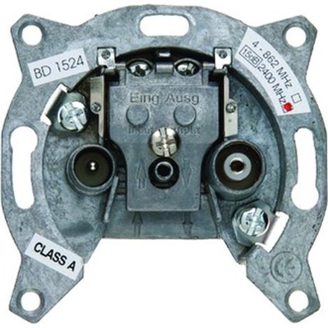 Berker ANTENNEN-DOSE 75 OHM DURCHG. / BERKER 4515