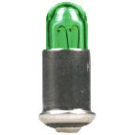 BELI-BECO 1046E Lampadina speciale ad incandescenza Verde MS4 19 V 60 mA 1 pz.