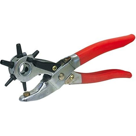 Pinza fustellatrice utilia 200mm fori cinture cuoio forare  fustelle cintura