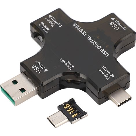 Testeur USB Type C avec Écran LCD Couleur, Bluetooth et Mesure de Puissance 3.6-32V (1/5)