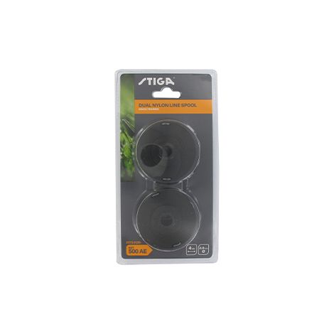 Lotto di due bobine per tagliabordi su batteria, modelli Sgt500ae e Sgt48ae, origine Stiga. 1911-9251-01, 1911925101