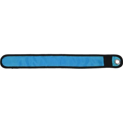Braccialetto LED lampeggiante per la corsa notturna all'aperto, braccialetto luminoso per il ciclismo, blu. (1/5)