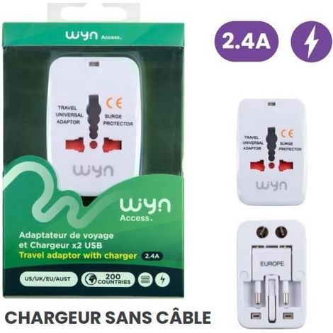 Chargeur Adaptateur International
