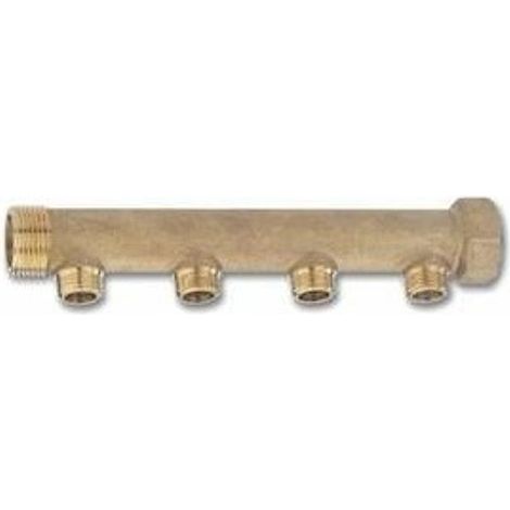 COLLECTEUR COMPOSABLE MF 3/4" SERIE ECO - PORTEE PLATE 4 départs