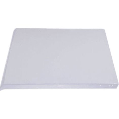 FAR – Couvercle en émail blanc pour cuisinière – Pièce détachée compatible – Longueur 60cm – Largeur 40cm – SKU 20613168