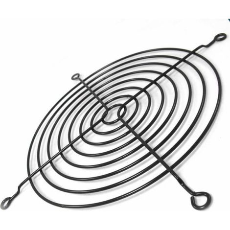Grill 120 Noir - Couvercle de ventilateur pour ventilateurs 120x120mm (1/4)