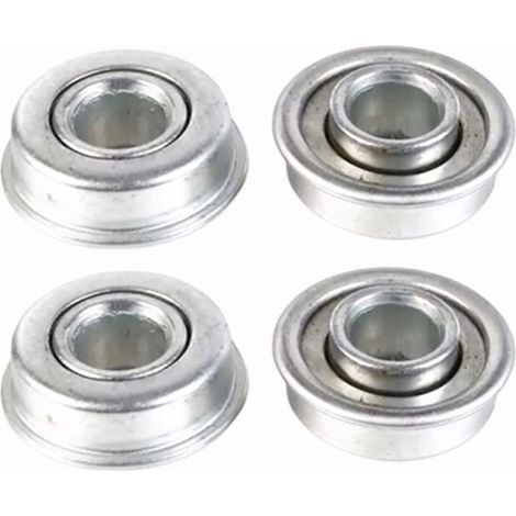 Roulement de roue 12,7P pour tondeuse à gazon 12,7 x 28,5 x 32,1 mm (4 pièces) Roulement à billes pour roues de tracteur à gazon (1/4)