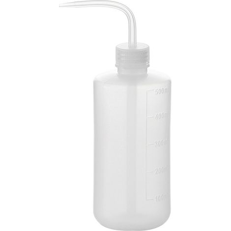 Arrosoir bouteille pissette Plastique De SéCurité Squeeze Bouteille D'Arrosage Bouteille D'arrosage à Presser Pour Plantes Succulente bonsai interieur Plant Artificiel Petite Pot Plantes, 500mL (1/5)