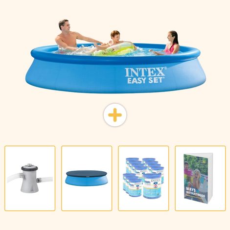Intex Piscine Easy Set Ronde - 305x61 cm - 5-pièces SCB111 (1/5)
