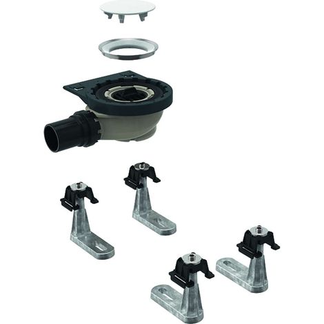 GE Drain de douche avec 4 pieds pour Setaplano, hauteur d'obstruction 50 mm, d50 (1/3)