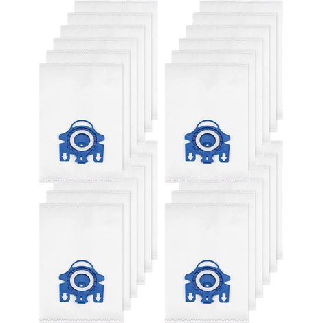 Lot de 20 sacs d'aspirateur – Compatibles avec aspirateurs de marque – Sacs à poussière – Haute capacité (1/5)