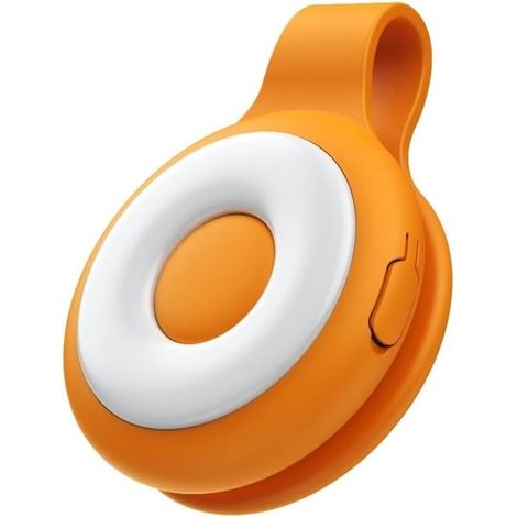 Linterna con clip magnético recargable por USB - 5 niveles de brillo, apta para uso en exteriores y nocturno - luz de trabajo portátil (1/5)