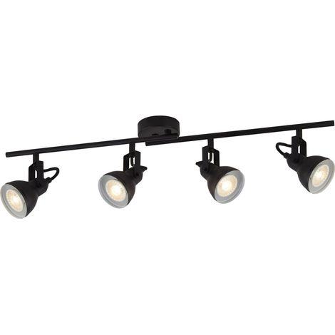 Searchlight Focus 4 Light Spotlight Split-Bar - Noir (1/4)