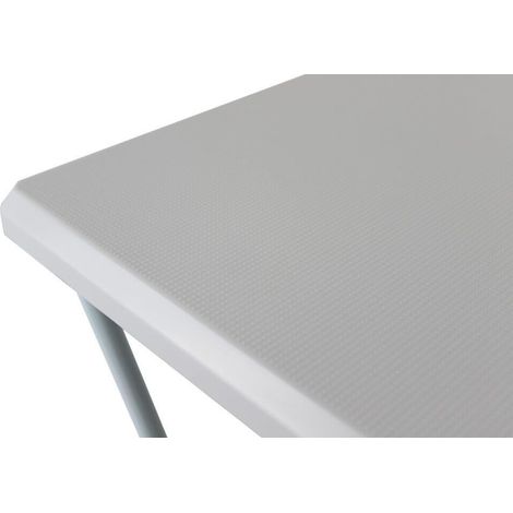 tavolino alto da campeggio pieghevole salvaspazio in pvc