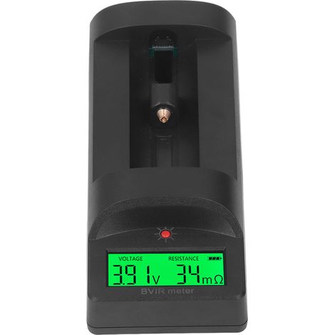 Testeur de batterie lithium Peacefair avec affichage LCD, mesureur de résistance interne, câble de charge intégré, voltmètre portable pour piles rechargeables (1/5)