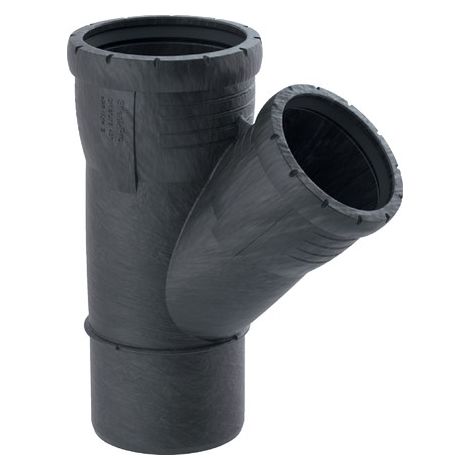 GEBERIT Silent-Pro Braga 45° Ø90X75Mm Polipropilene - 393.433.14.1