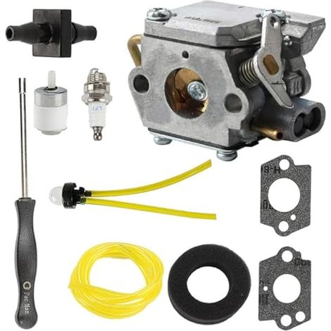 Compatible avec carburateur 753-04333 725r 410r + kit de mise au point de filtre à air pour Ryobi 31cc 775r 410r 280r 790r 700r