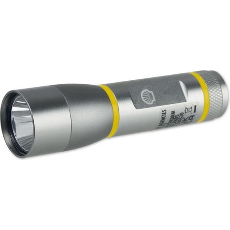 SHELL linterna led aluminio 60-200 lm , La linterna Shell es potente y fiable, ideal para diversos usos Con una luminosidad que va de 60 a 200 lúmenes, es ideal para actividade (1/3)
