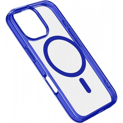 Cellularline Iconic Mag blau iPh. 16 Pro ICONICMAGIPH16PROB Backcover, für iPhone 16 Pro