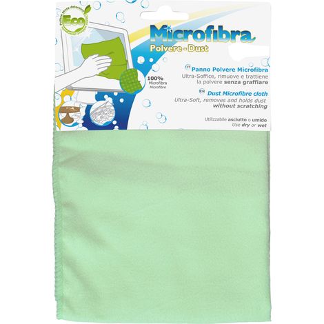 PANNO PER POLVERE IN MICROFIBRA cm. 30x40 12.00 pz