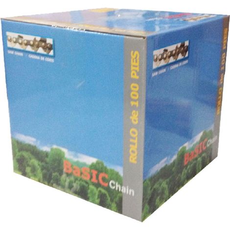 ROLLO CADENA 100 PIES TITANIO 3/8" 1,5 mm