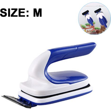 Brosse Magnetique Aquarium - Nettoyeur Vitre Verre Acrylique - Lame Acier Inoxydable ABS - Flottant - 1 Piece (1/5)